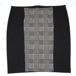 NWOT Lane Bryant Houndstooth Pencil Skirt
